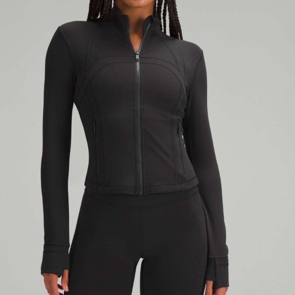 NWT Lululemon Nulu Cropped Define Jacket Black Size 4 - Picture 7 of 10